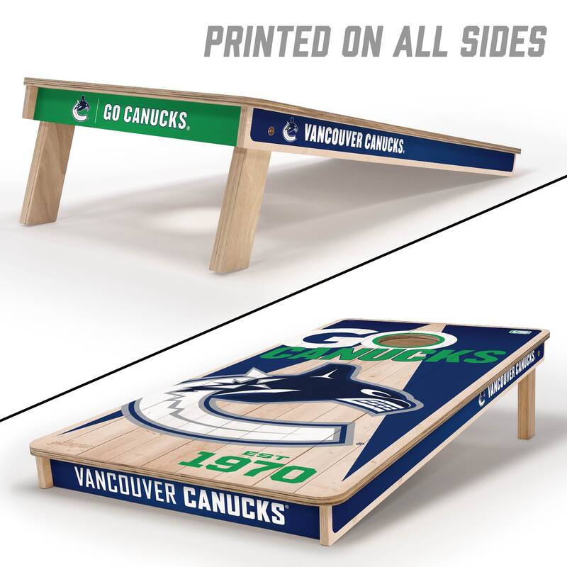 Vancouver Canucks NHL 2x4 Cornhole Board Set