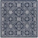 preview thumbnail 28 of 45, Lauren Ralph Lauren Handmade Etienne Wool Area Rug 3' Square - Navy/Ivory - Square