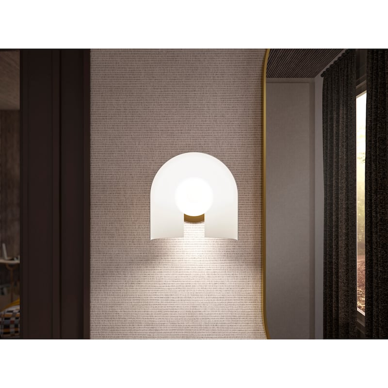 Kohler Lighting 31782-SC01 Jabot 8" Tall Wall Sconce