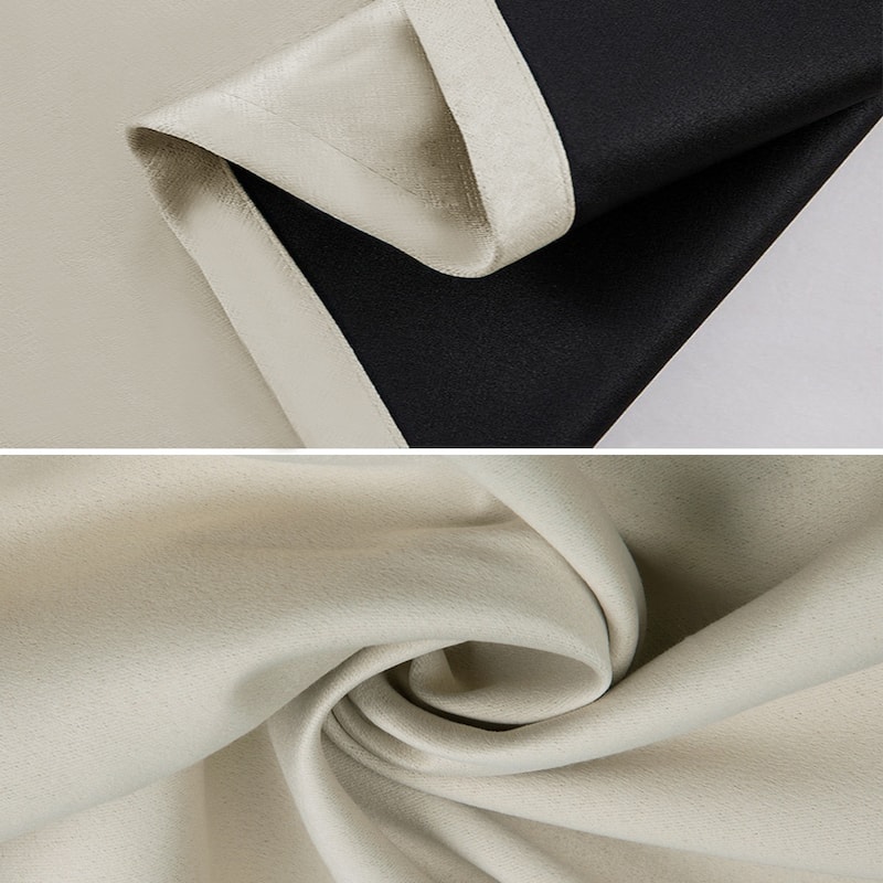 Pro Space 2 Panels Thermal Room Blackout Rod Pocket Curtain