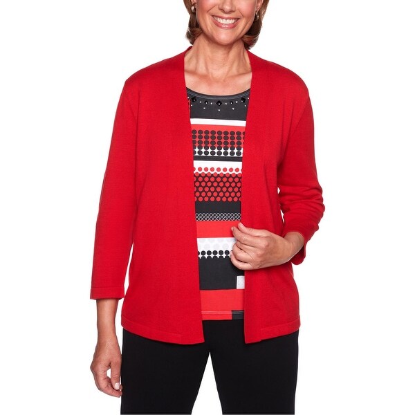 alfred dunner womens cardigans
