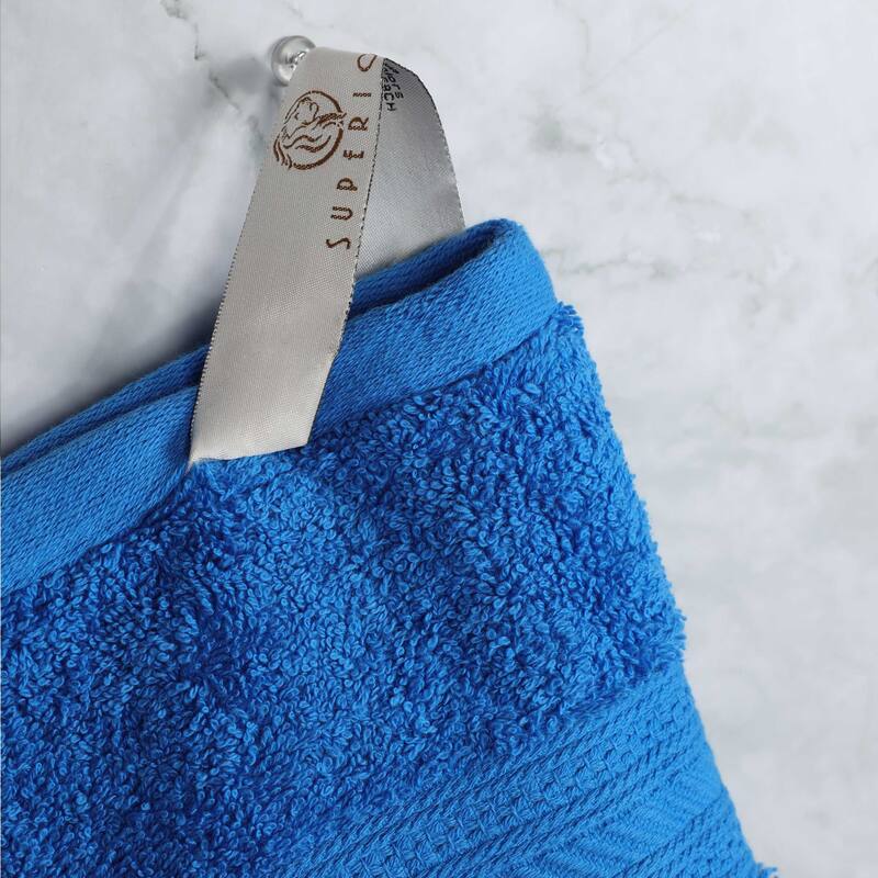 Superior Long Staple Combed Cotton Solid Bath Sheet - (Set of 2)