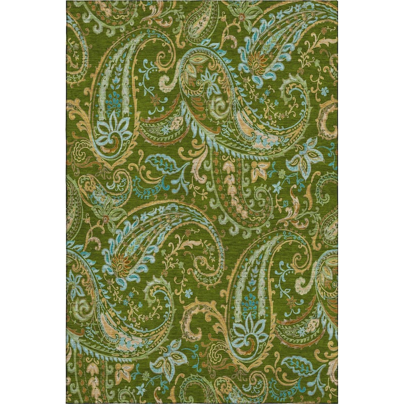 Premium Washable Super Soft Traditional Paisley Mayfield Rug