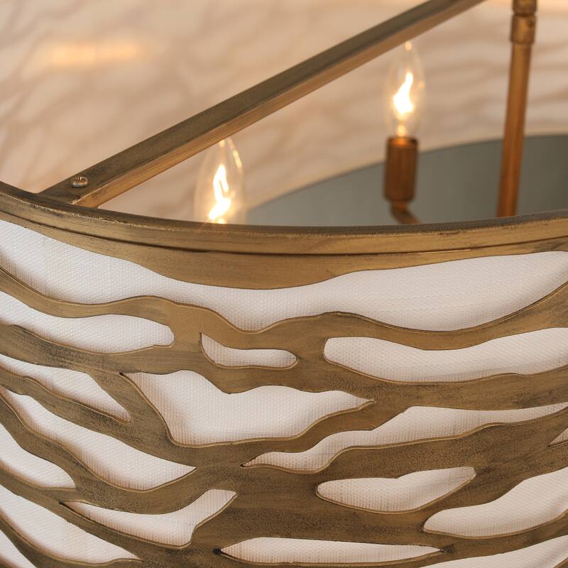 Varaluz Kato 6-Light Oval Pendant