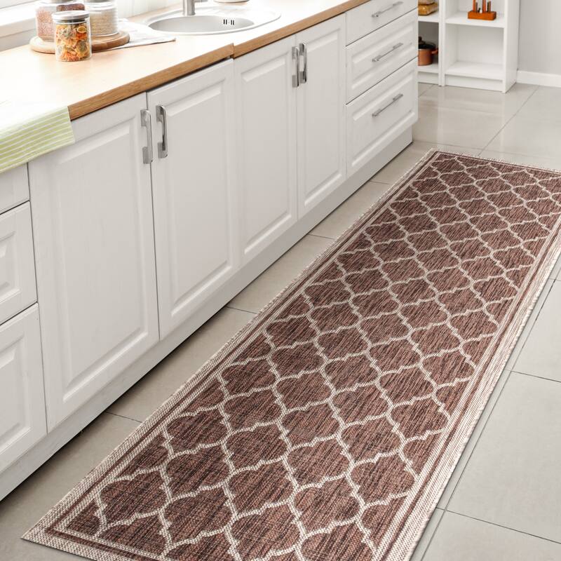 JONATHAN Y Zinnia Textured Weave Indoor/Outdoor Area Rug