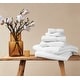 preview thumbnail 2 of 9, Truly Soft Cloud Solid 6 Piece Towel Set White