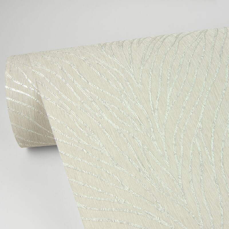 Advantage Tomo Cream Abstract Wallpaper - 20.9in x 396in x 0.025in