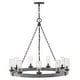 preview thumbnail 3 of 4, Hinkley Lighting Sawyer 9 Light 30" Wide Open Air Outdoor Chandelier