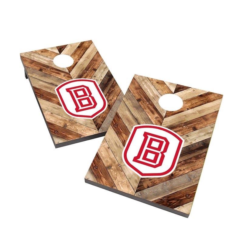 Bradley University Braves 2x4 Cornhole Bag Toss Game