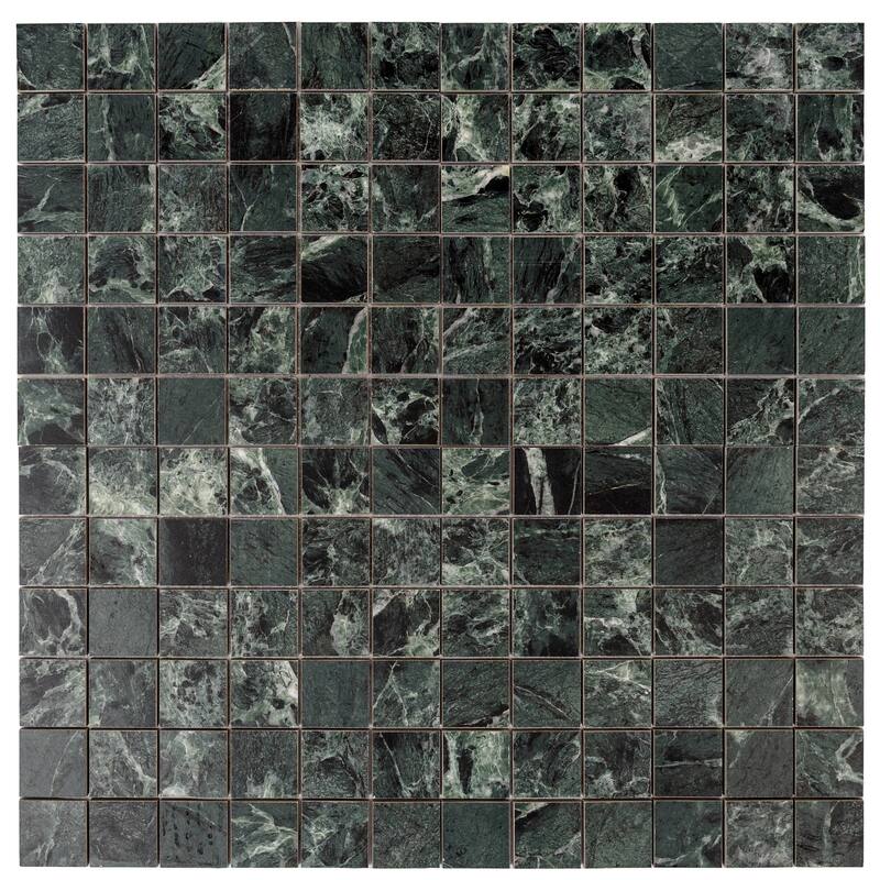 Regalia 12x12 in. Matte Gres Porcelain Uniform Square Mosaic Wall and Floor Tile (5.82 sq ft/case, 6-Pack)