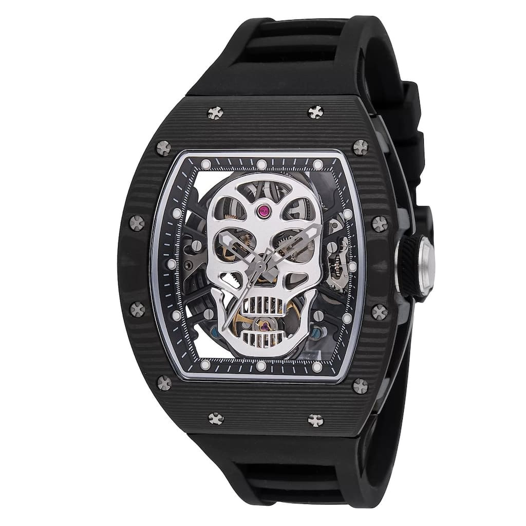 Invicta Men's 49025 S1 Rally Automatic 3 Hand Black Dial Watch
