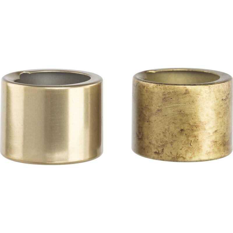 Quillan Collection Two-Light Soft Gold Transitional Bath & Vanity Light - 14.5 in x 6.62 in x 8.5 in