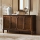 preview thumbnail 6 of 19, HULALA HOME Jane Transitional Solid Wood 58"Wide 4 Door Sideboard
