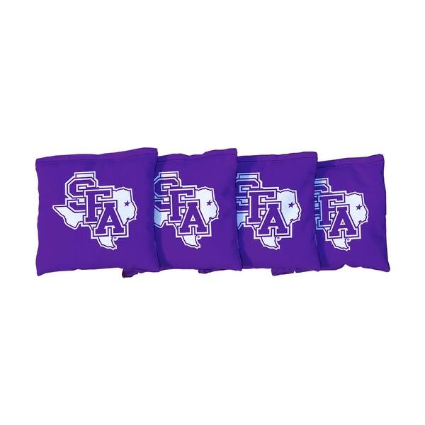 slide 2 of 3, Stephen F. Austin State University Lumberjacks Purple Cornhole Bags All-Weather Resin Filled