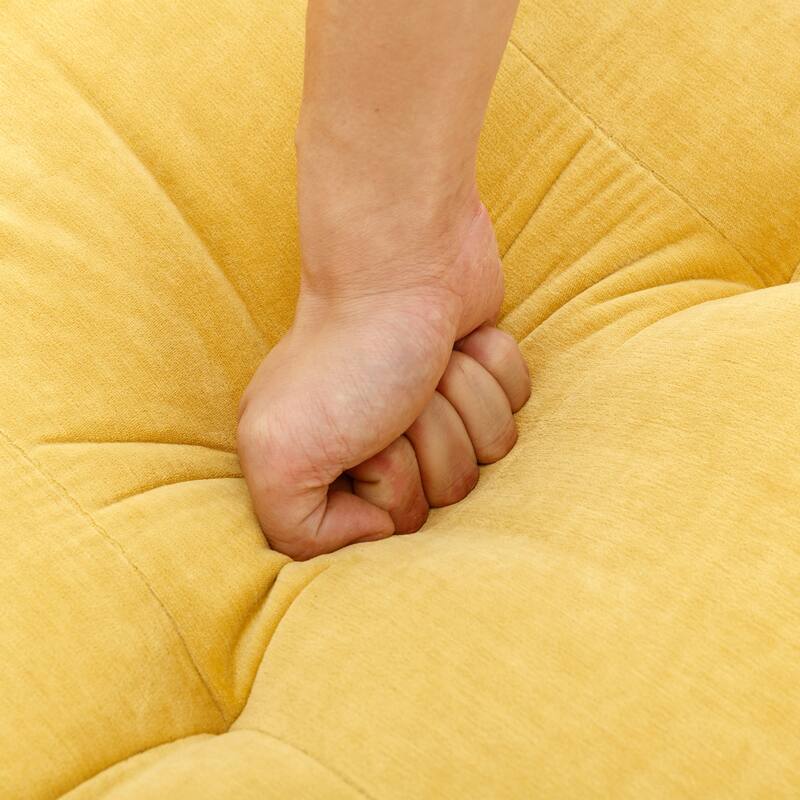 110" L-Shape Convertible Sectional Sofa Couch
