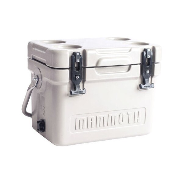 Mammoth coolers mc15w mammoth cruiser series coolers 15 quart white white w handle