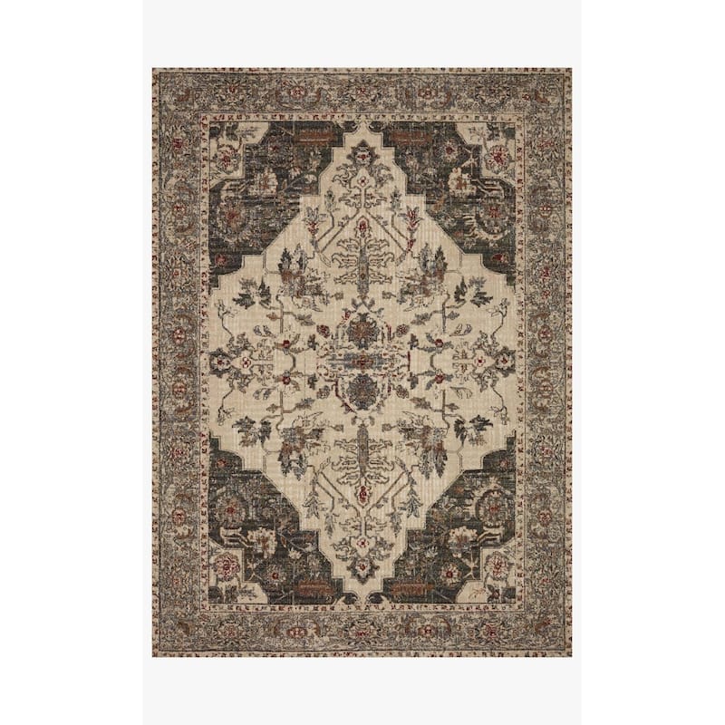 Alexander Home Lincoln Oriental Medallion Area Rug
