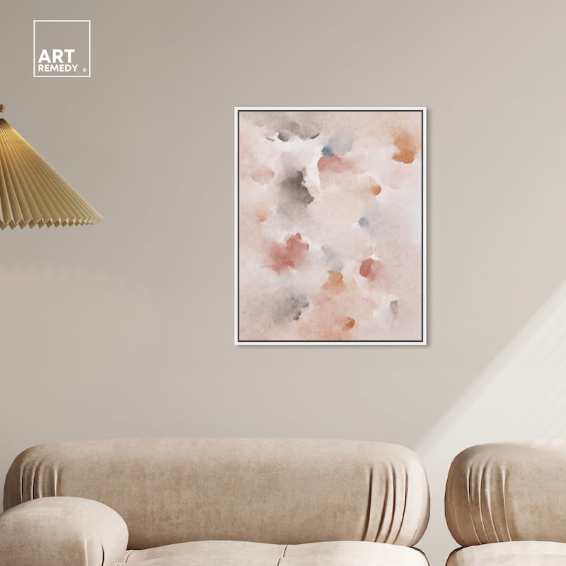 Art Remedy Cocadas Confectionery Framed Watercolor Boho Abstracts