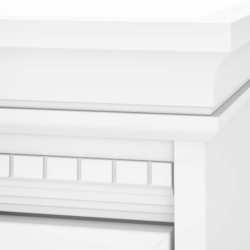 Fairview 60W Desk with File Cabinet and Bookcase by Bush Furniture