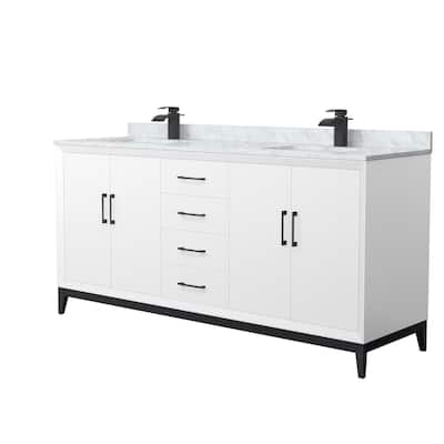 Wyndham Collection WCH818172D-CMUNS-MXX Amici 72" Free Standing Double