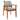 Walnut Accent Dining Chair Farmhouse Captain Arm Chair