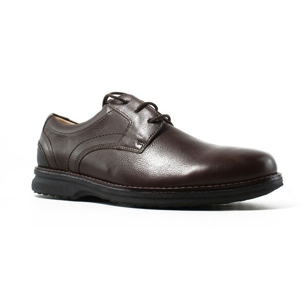 rockport men's dress shoes black