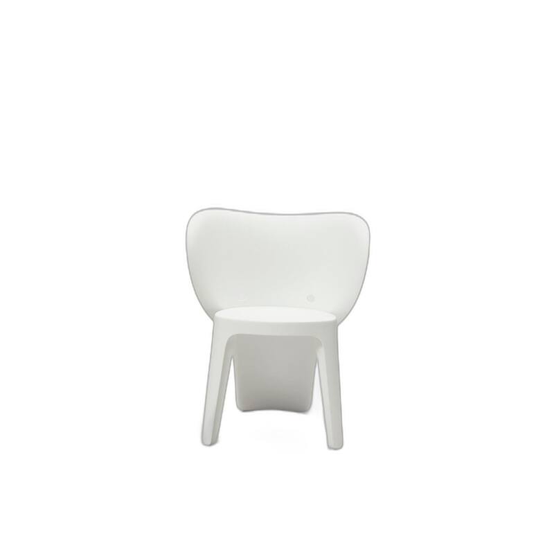 HomeRoots Set Of Four White Heavy Duty Plastic Juvenile Chairs - 15.70 in. x 21.90 in. x 18.90 in.