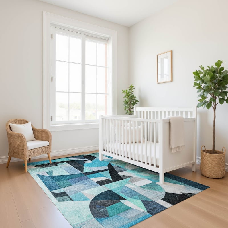 Premium Washable Super Soft Contemporary Mayfield Rug