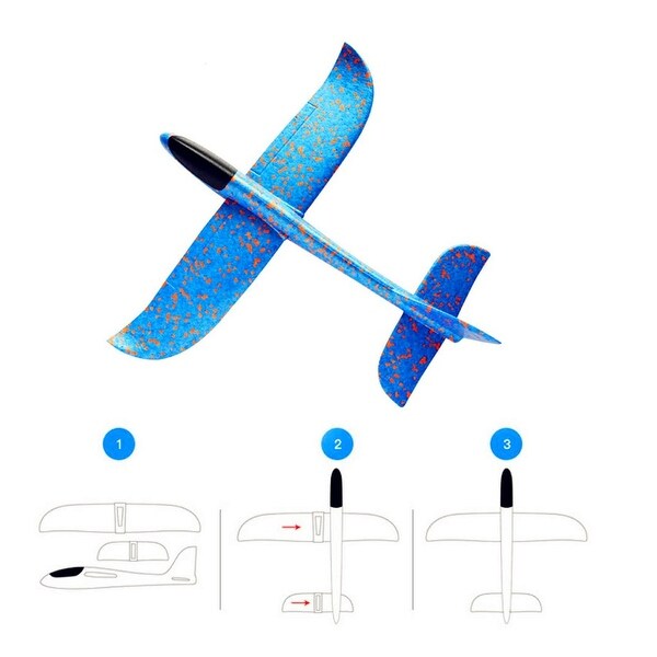 foam throwing glider plane