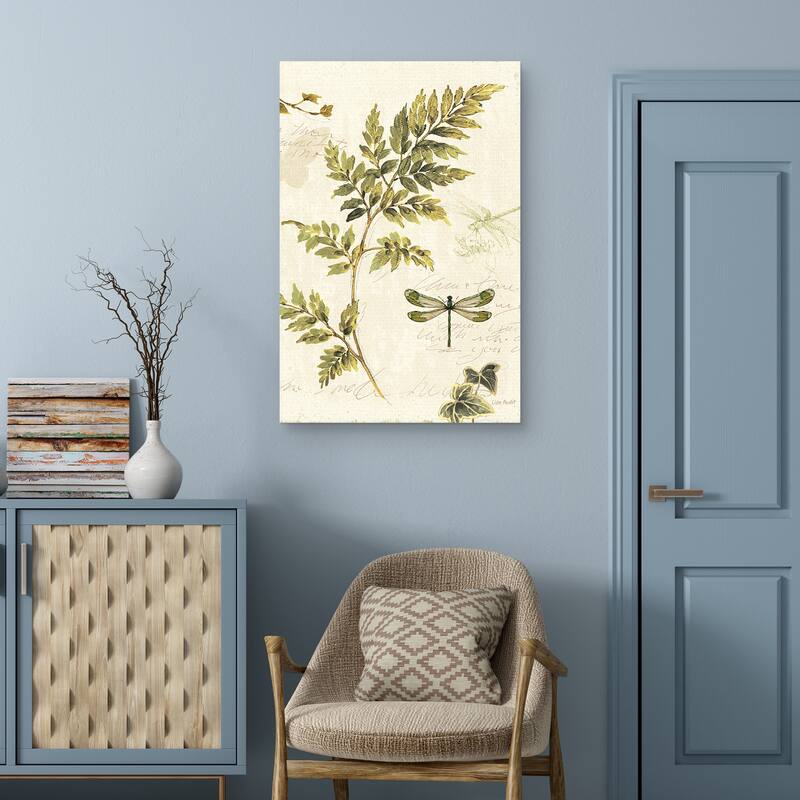 Ivies and Ferns III by Lisa Audit Canvas Art Print