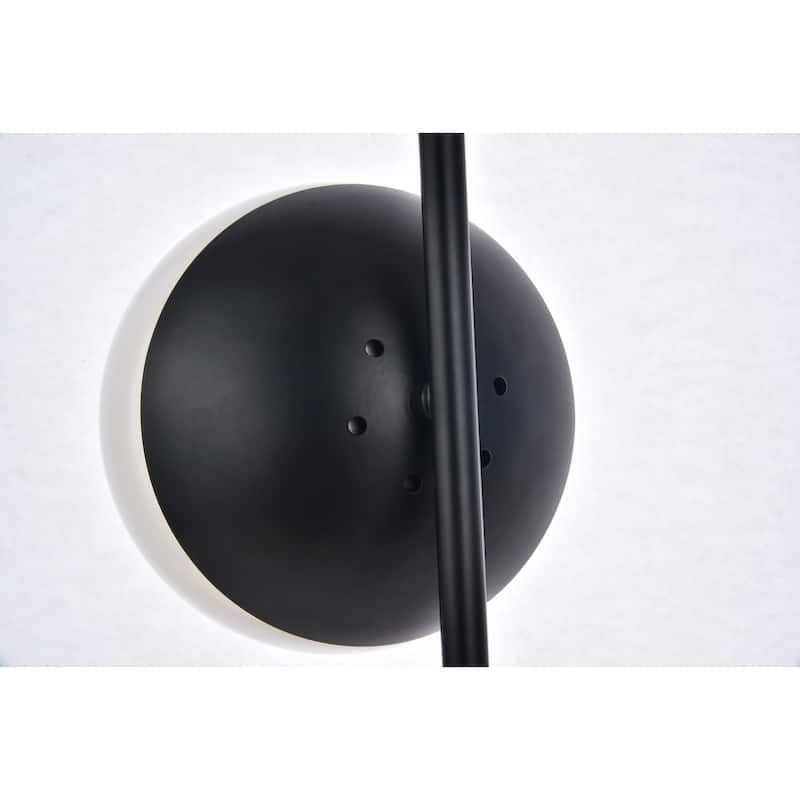 1-Light Table Lamp with Frosted White Glass