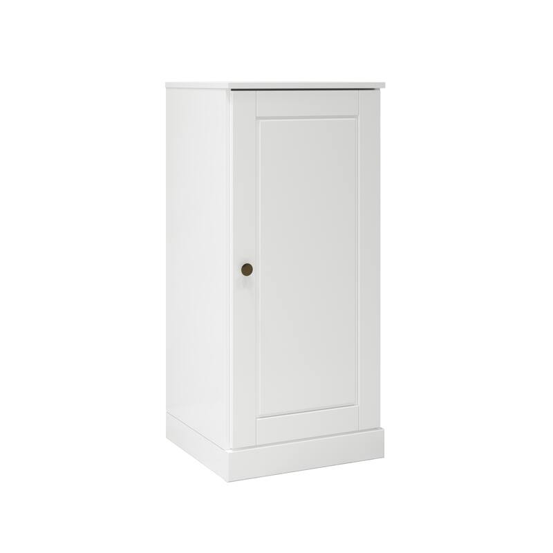 Palace Imports Solid Wood Bathroom Storage Cabinet, Raised Panel Door, Adjustable Shelves