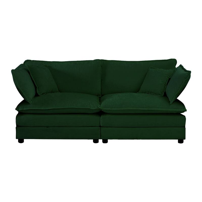 GDFStudio - Eldridson Chenille 2 Seater Sofa and 3 Seater Sofa Set