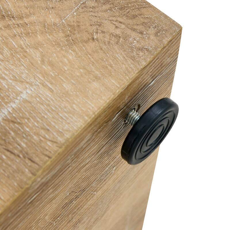 GDFStudio Elowen Light Wood Color Texture Coffee Table