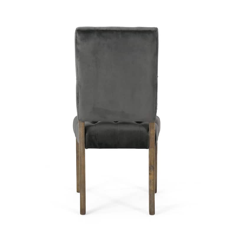Kessler Tufted Dining Chairs by Christopher Knight Home