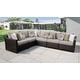preview thumbnail 40 of 57, Kathy Ireland River Brook Wicker 6-piece Patio Furniture Set