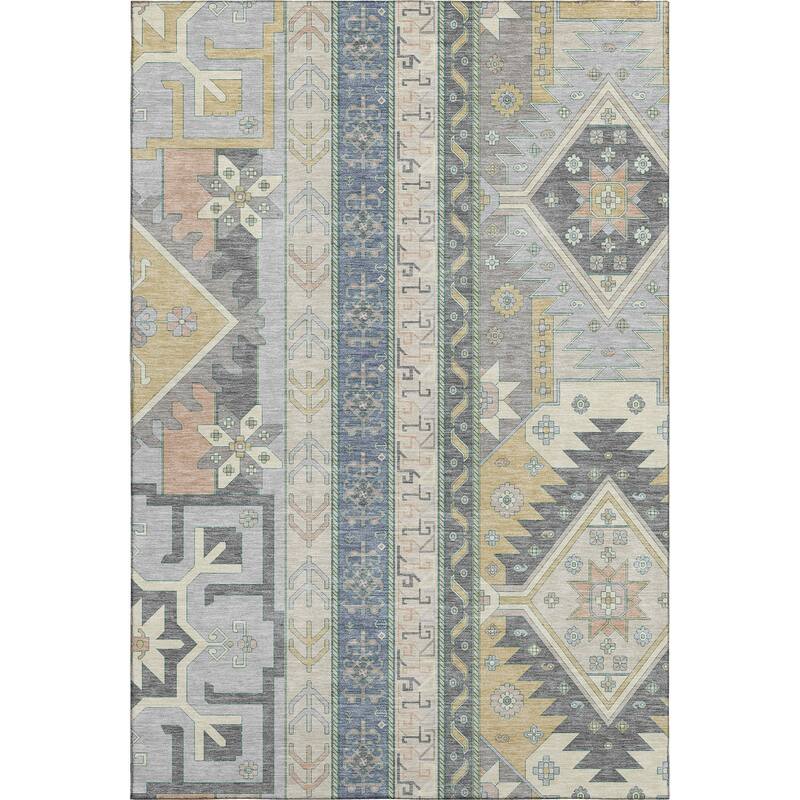 Premium Washable Super Soft Boho Global Aniston Mayfield Rug