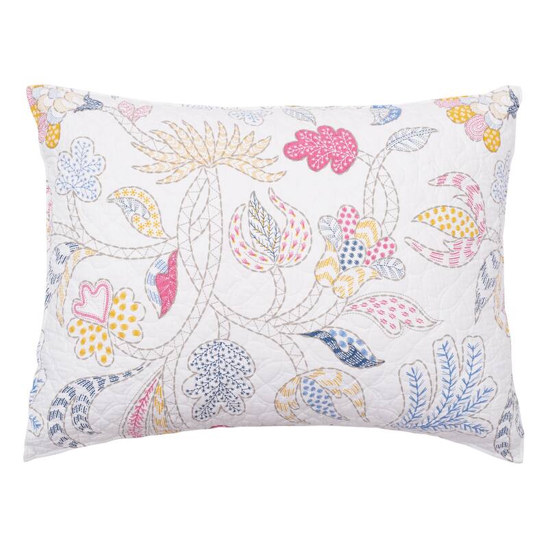 Colonial Williamsburg Brie Flamingo Standard Sham
