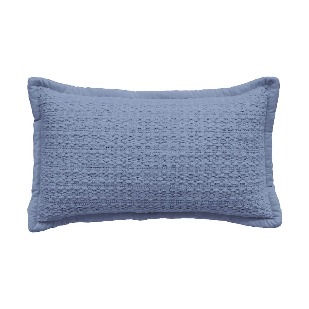 Vibhsa Honeycomb Handwoven Textured Pillow, 14" x 24"
