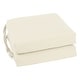 preview thumbnail 40 of 79, 16-inch Square Indoor Twill Chair Cushions (Set of 2 or 4) - 16 x 16 Set of 2 - Natural