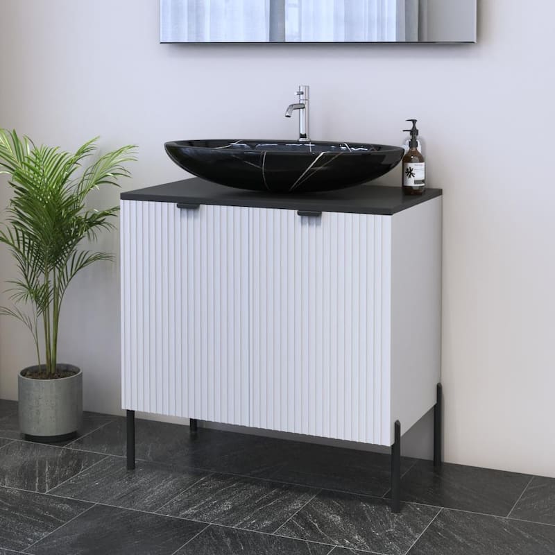 Nicole 2D 80 Floating Bathroom Vanity (32" Width)
