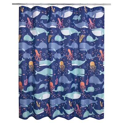 Whales Shower Curtain