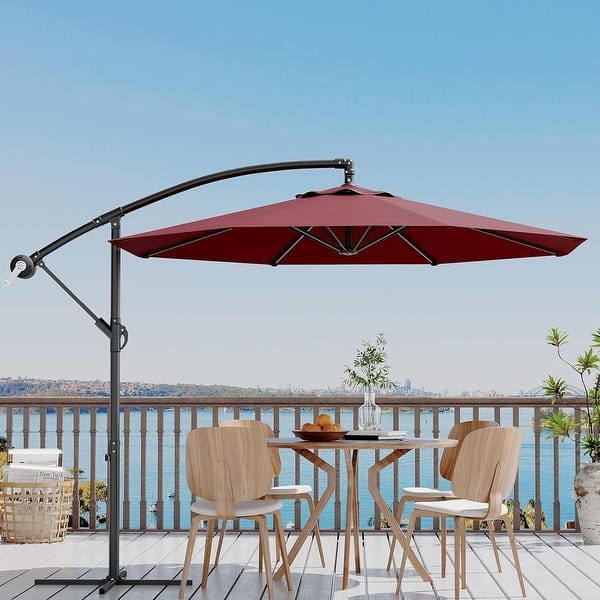 best uv protected patio umbrella 10FT UV Protection Cantilever Umbrella Outdoor Patio - Bed Bath & Beyond