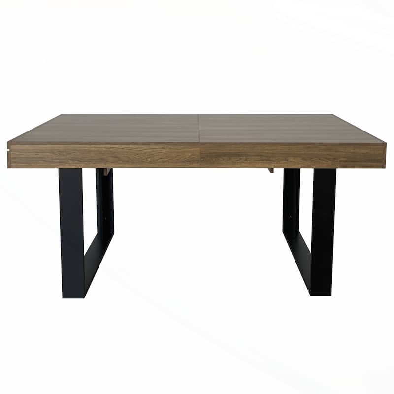 Versatile Extendable Dining Table for Large Gatherings, Enhancing Dining Experience