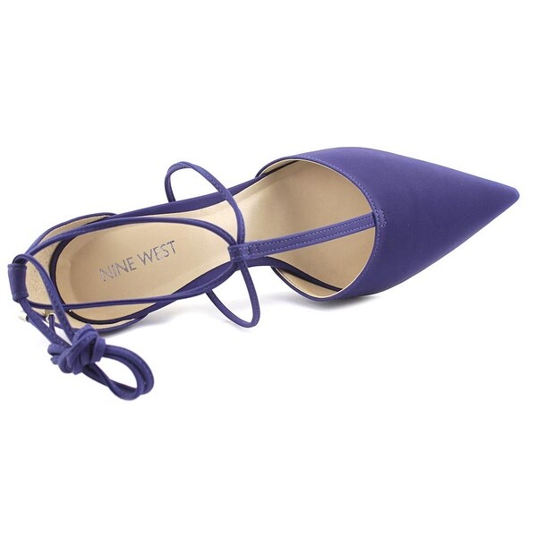 nine west blue pumps