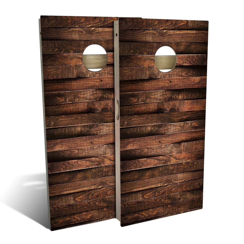 Planklay Outdoor Cornhole Board Set