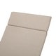 preview thumbnail 88 of 88, Salem Outdoor Chaise Lounge Cushion by Christopher Knight Home