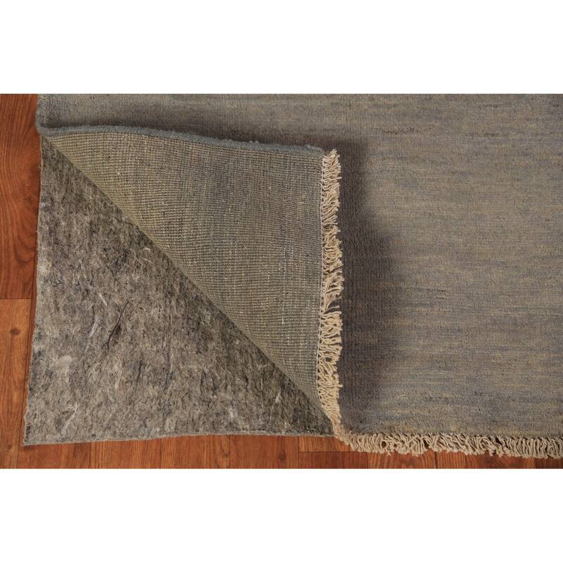Gabbeh Oriental Runner Rug Handmade Stripe Wool Carpet - 2'9" x 9'4"
