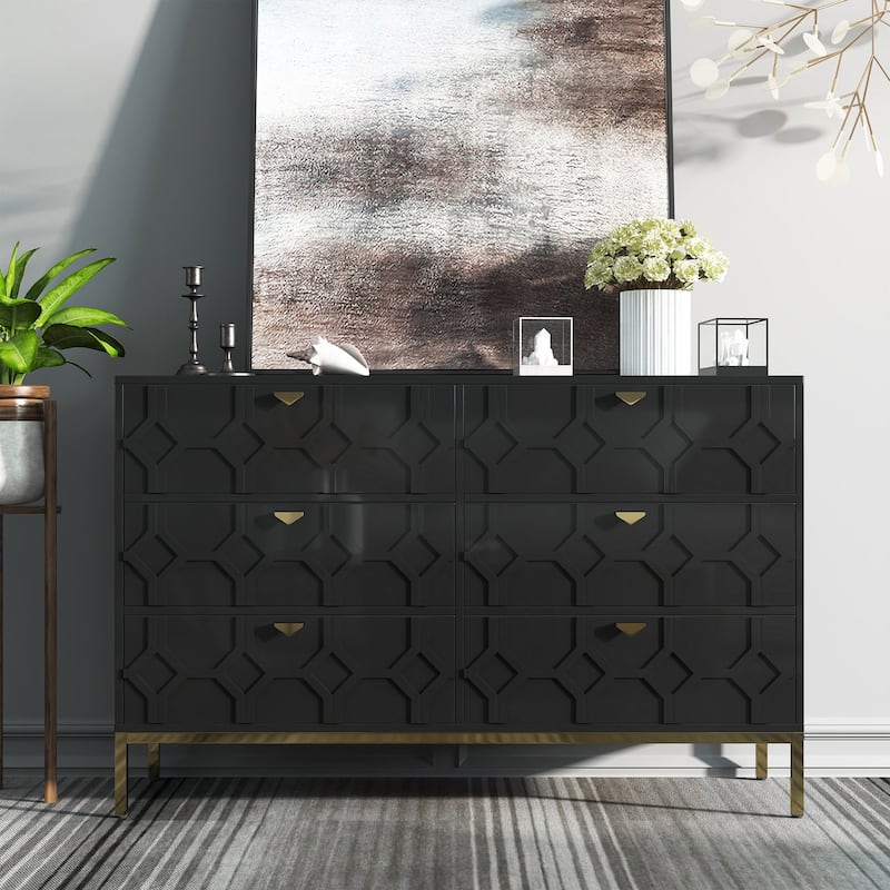 6 drawers cabinet