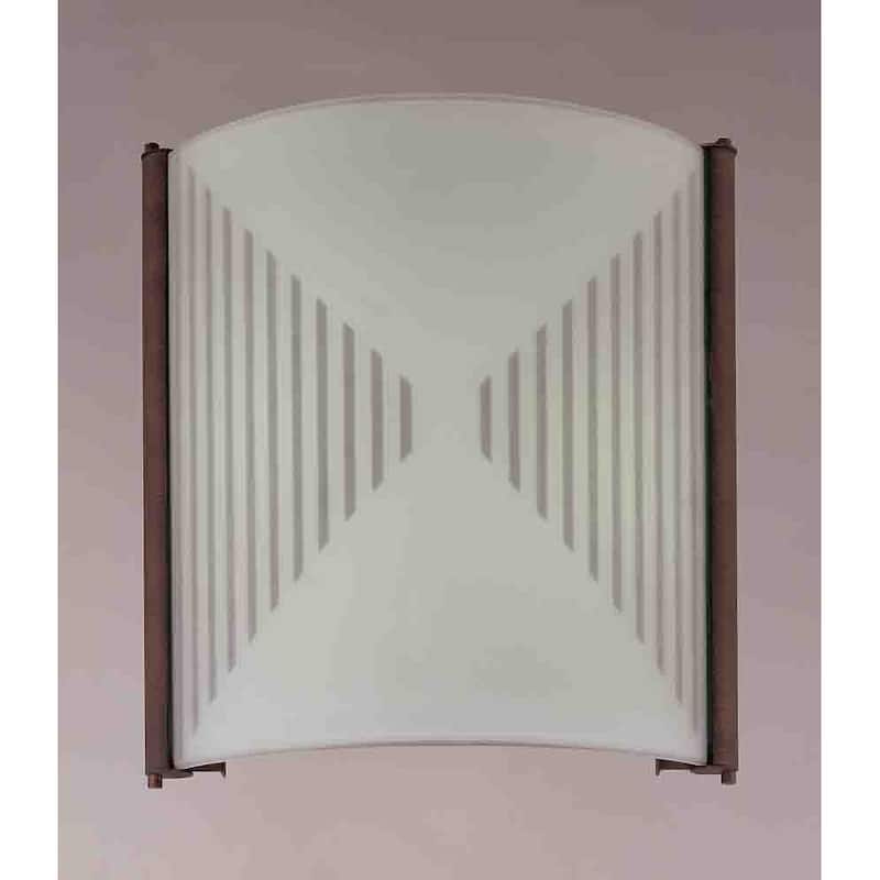 Volume Lighting V6044 11" Height Wall Washer Sconce with 2 Lights and - Italian Dusk